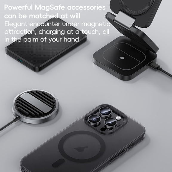 For iPhone 16 Benks Frosted MagSafe Magnetic Shockproof Phone Case(Black)
