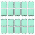For Samsung Galaxy Z Flip4 SM-F721B 10pcs Back Housing Cover Adhesive - free shipping - PMc TechLife - Order now!