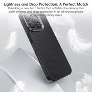 For iPhone 16 Benks MagSafe Kevlar Fiber Ultra-thin Shockproof Phone Case(Black)