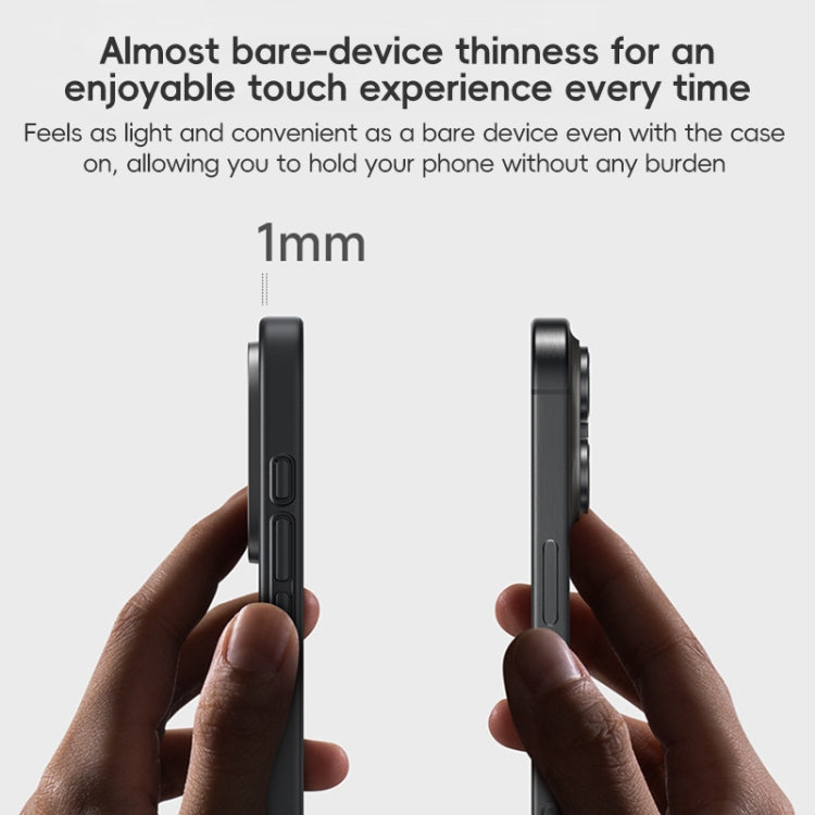 For iPhone 16 Benks MagSafe Kevlar Fiber Ultra-thin Shockproof Phone Case(Black)