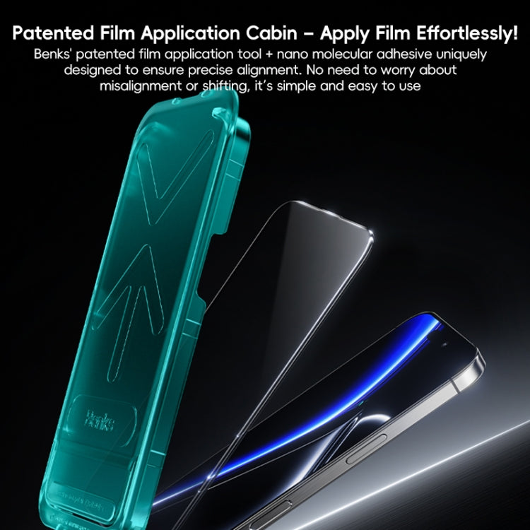 For iPhone 16 Plus Benks King Kong Series Corning Privacy Glass Film