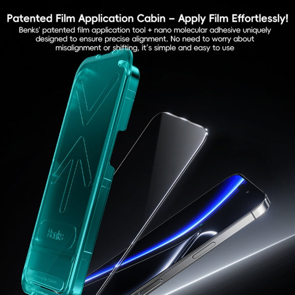 For iPhone 16 Benks King Kong Series Corning Sapphire Glass Film