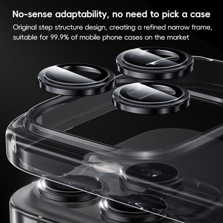 For iPhone 16 Benks King Kong Series Corning Single Metal Lens Protective Film(Green)