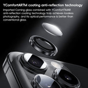 For iPhone 16 Pro Max Benks King Kong Series Corning Single Metal Lens Protective Film(Silver)