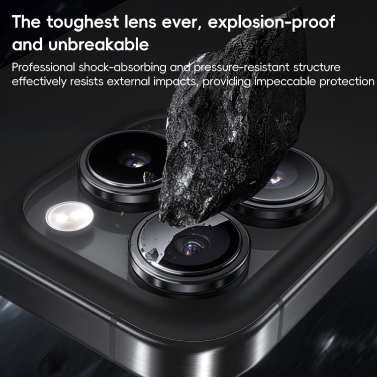 For iPhone 16 Pro Max Benks King Kong Series Corning Single Metal Lens Protective Film(Original)