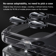 For iPhone 16 Pro Max Benks King Kong Series Corning Single Metal Lens Protective Film(Silver)