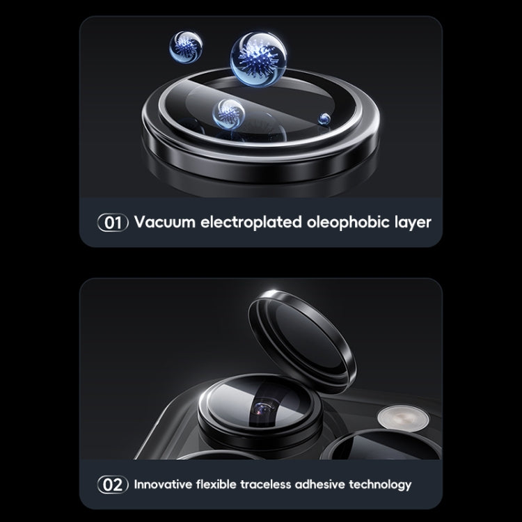 For iPhone 16 Pro Max Benks King Kong Series Corning Single Metal Lens Protective Film(Original)