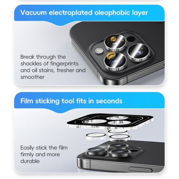 For iPhone 16 Pro Max Benks King Kong Series Corning Single Clear Lens Protective Film