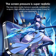 For iPhone 16 Plus Benks Ice Sense Gaming Frosted Tempered Glass Film