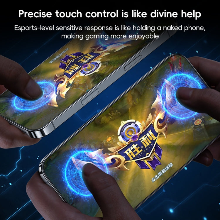 For iPhone 16 Plus Benks Ice Sense Gaming Frosted Tempered Glass Film