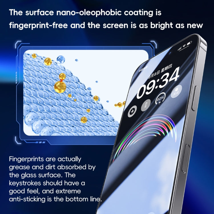 For iPhone 16 Plus Benks Ice Sense Gaming Frosted Tempered Glass Film