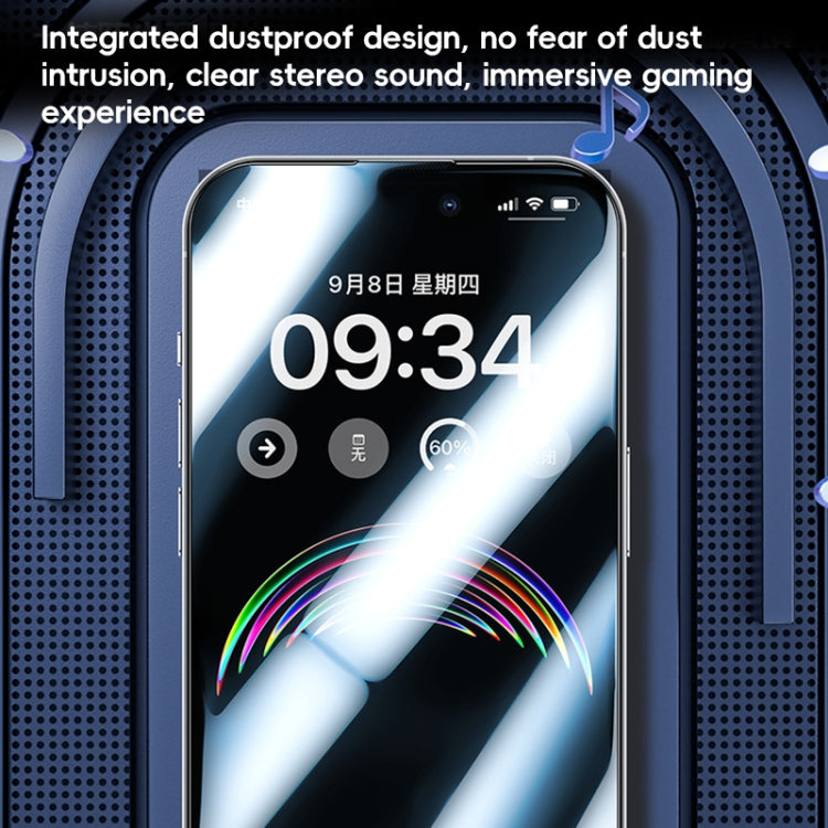 For iPhone 16 Benks Ice Sense Gaming Frosted Tempered Glass Film