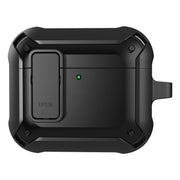 For AirPods 4 Bumblebee Bluetooth Earphone Silicone Protective Case(Black)