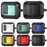 For AirPods 4 Bumblebee Bluetooth Earphone Silicone Protective Case(Black White)