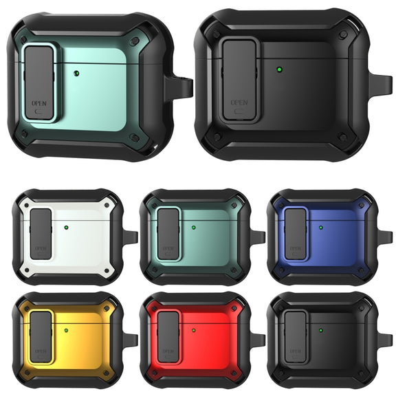 For AirPods 4 Bumblebee Bluetooth Earphone Silicone Protective Case(Black White)