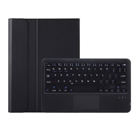 For Huawei MatePad SE 11 2024 AH21-A Ultra-thin Detachable Bluetooth Keyboard Leather Tablet Case with Touchpad(Black)