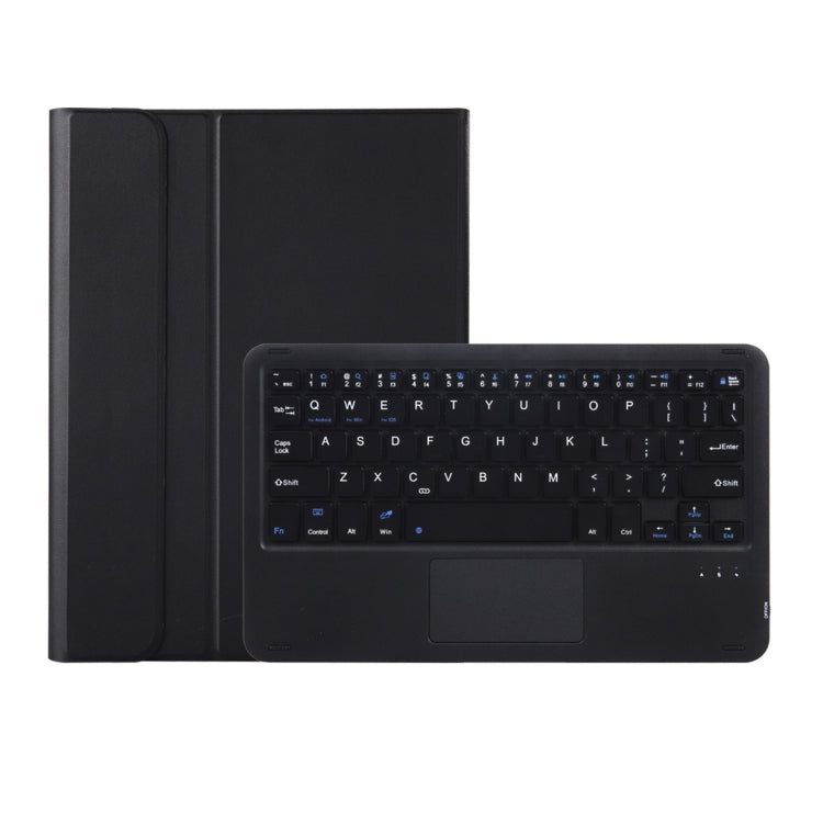 For Huawei MatePad SE 11 2024 AH21-A Ultra-thin Detachable Bluetooth Keyboard Leather Tablet Case with Touchpad(Black)