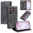 For Samsung Galaxy S25 Ultra 5G Totem Embossed Magnetic Leather Phone Case(Grey) - Galaxy S25 Ultra 5G Cases by PMC Jewellery | Online Shopping South Africa | PMC Jewellery | Buy Now Pay Later Mobicred