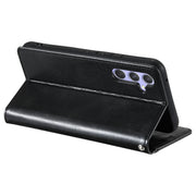For Samsung Galaxy S25 5G Simple 6-Card Wallet Leather Phone Case(Black)