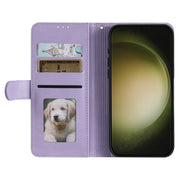 For Samsung Galaxy S25+ 5G Simple 6-Card Wallet Leather Phone Case(Purple)