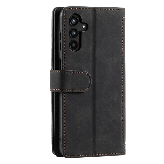 For Samsung Galaxy S25+ 5G Nine Card Zipper Bag Leather Phone Case with Lanyard(Black)