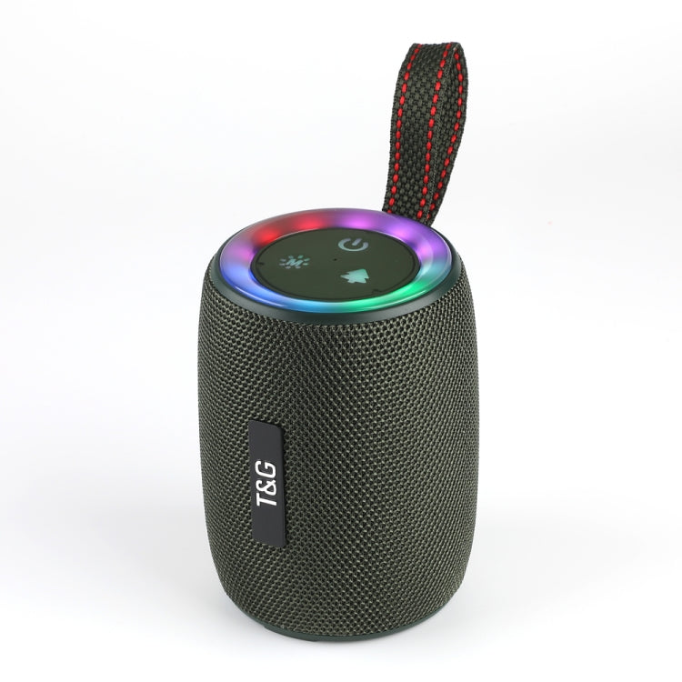 T&G TG434 Outdoor Portable Wireless Bluetooth Speaker(Green)