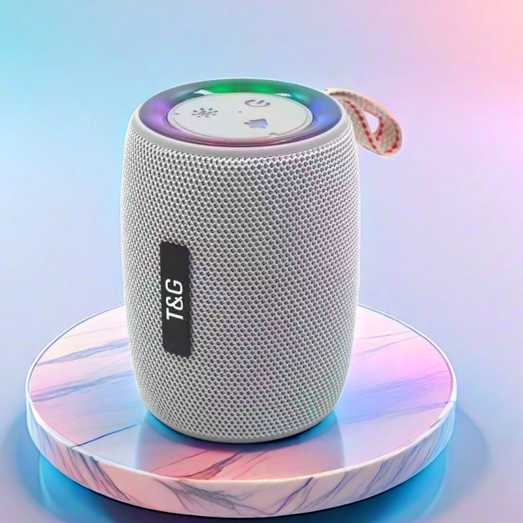 T&G TG434 Outdoor Portable Wireless Bluetooth Speaker(Silver)