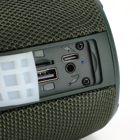 T&G TG434 Outdoor Portable Wireless Bluetooth Speaker(Silver)