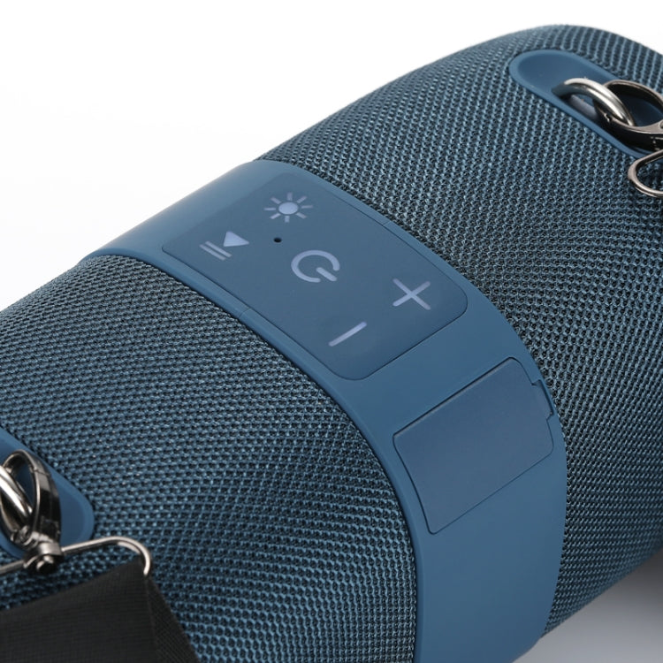T&G TG669 Outdoor Portable TWS Colorful Wireless Bluetooth Speaker(Blue)