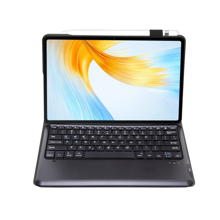 For Huawei MatePad Air 12 2024 Ultra-thin Detachable Bluetooth Keyboard Leather Tablet Case(Black)