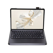 For Huawei MatePad Pro 12.2 Ultra-thin Detachable Bluetooth Keyboard Leather Tablet Case(Black)