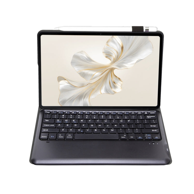 For Huawei MatePad Pro 12.2 Ultra-thin Detachable Bluetooth Keyboard Leather Tablet Case(Black White)