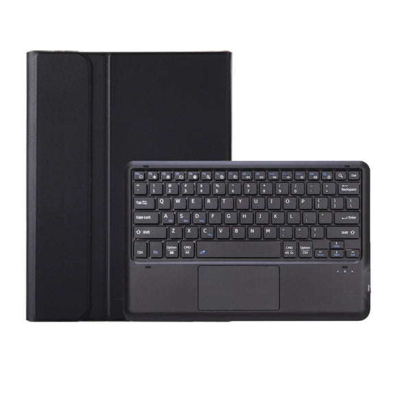 For Huawei MatePad Air 12 2024 Ultra-thin Detachable Bluetooth Keyboard Leather Tablet Case with Touchpad(Black)
