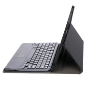 For Huawei MatePad Pro 12.2 Ultra-thin Detachable Bluetooth Keyboard Leather Tablet Case with Touchpad(Black)