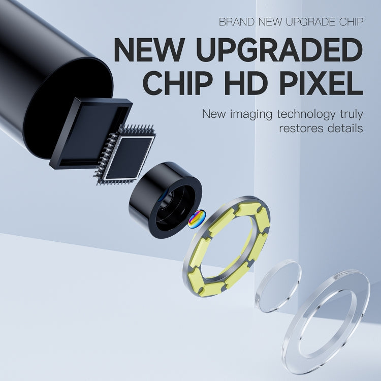 P230 8mm 2 inch Single Camera Endoscope with Screen, Length:5m