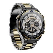T7 1.508 inch 4G LTE Android 10 Smart Watch, 6GB+128GB, MTK6762 Octa Core, Support Heart Rate / Blood Oxygen(Gold)