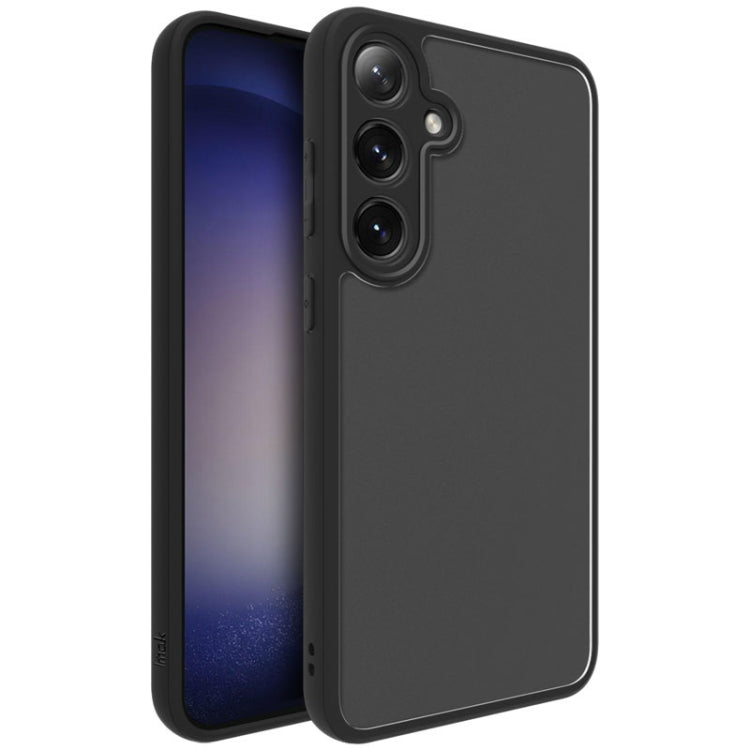 For Samsung Galaxy S24 FE 5G imak UX-9B Series Four Corners Tiny Airbag Shockproof Phone Case(Black)