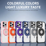 For iPhone 16 Pro Skin Feel Transparent 360 Degree Rotating Silicone Ring Holder Phone Case(Black)