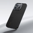 For iPhone 16 Pro Benks Montage MagSafe Kevlar Fiber Phone Case(Black) - free shipping - PMC TechLife - Order now!