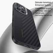 For iPhone 16 Pro Max Benks Montage MagSafe Kevlar Fiber Phone Case(Black)