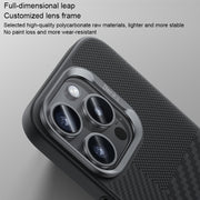 For iPhone 16 Pro Benks Montage MagSafe Kevlar Fiber Phone Case(Black)