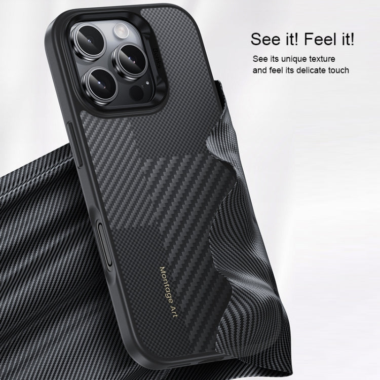 For iPhone 16 Pro Benks Montage MagSafe Shockproof Phone Case(Black)