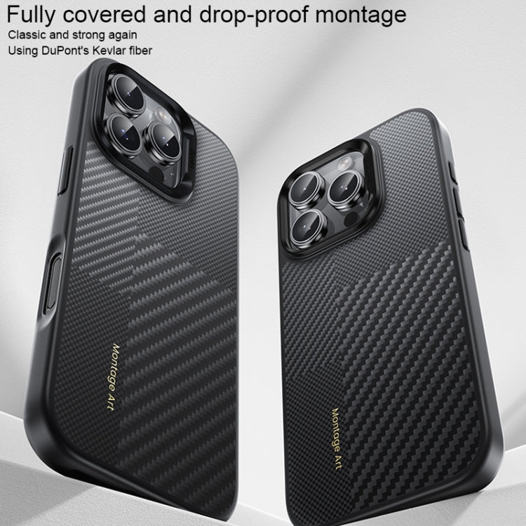 For iPhone 16 Pro Benks Montage MagSafe Shockproof Phone Case(Black)