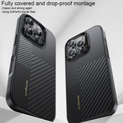 For iPhone 16 Pro Benks Montage MagSafe Shockproof Phone Case(Black)