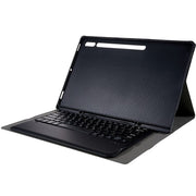 For Samsung Galaxy Tab S10 Ultra A910B Pen Slot Detachable Bluetooth Keyboard Leather Tablet Case(Black)