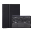 For Samsung Galaxy Tab S10 Ultra A910B-A Touch Pad Detachable Bluetooth Keyboard Leather Tablet Case(Black) - Samsung Keyboard by PMC Jewellery | Online Shopping South Africa | PMC Jewellery | Buy Now Pay Later Mobicred