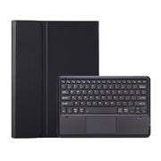 For Samsung Galaxy Tab S10 Ultra A910B-A Touch Pad Detachable Bluetooth Keyboard Leather Tablet Case(Black)