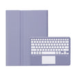 For Samsung Galaxy Tab S10 Ultra A910B-A Touch Pad Detachable Bluetooth Keyboard Leather Tablet Case(Purple) - free shipping - PMC Jewellery - Order now!