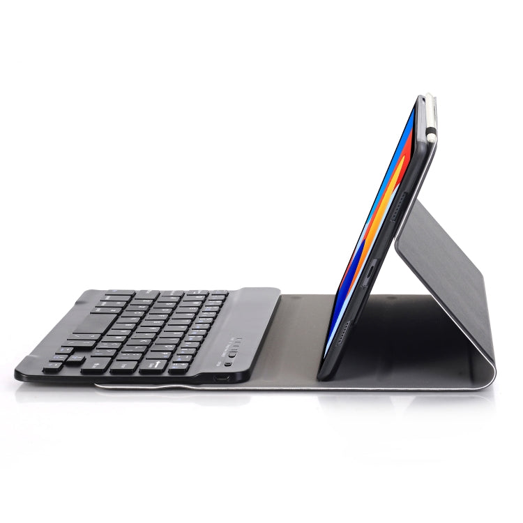 For Redmi Pad SE 8.7 A0N12 TPU Ultra-thin Detachable Bluetooth Keyboard Tablet Leather Case(Black)