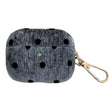 For AirPods 4 Velvet Cloth + PC Headset Shockproof Case(Black) - For AirPods 4 by PMC Jewellery | Online Shopping South Africa | PMC Jewellery | Buy Now Pay Later Mobicred